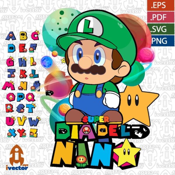 SUPER-LUIGI-BROS-DIA-DEL-NINO-VECTOR-EDITABLE_Mesa-de-trabajo-1-600x600 Ivector - Recursos Ilimitados DTF