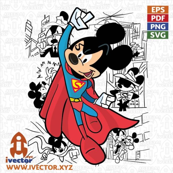 SUPER-MAN-MICKEY-MOUSE-VECTOR-EDITABLE-01-600x600 Ivector - Recursos Ilimitados DTF