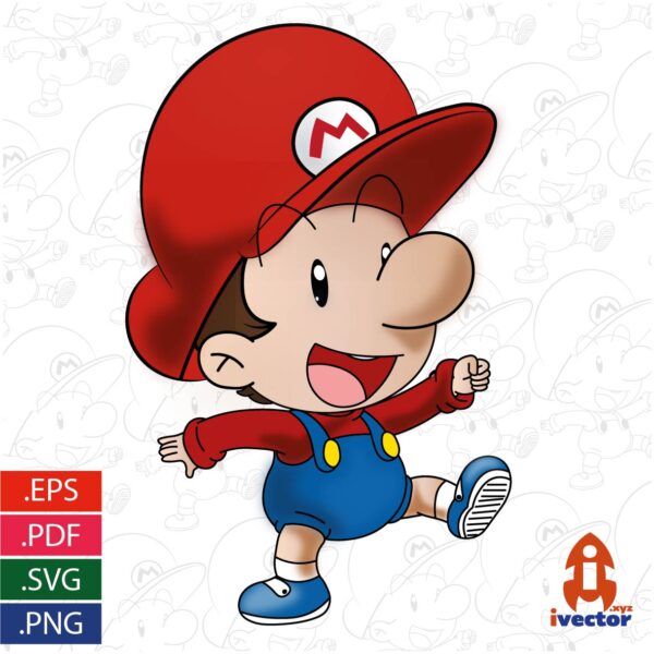 SUPER-MARIO-BROS-BEBE-VECTOR-EDITABLE-EPS-PDF-01-01-600x600 Vectores completamente editables