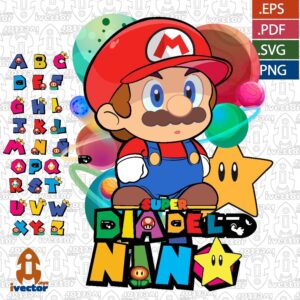SUPER-MARIO-BROS-DIA-DEL-NINO-VECTOR-EDITABLE_Mesa-de-trabajo-1-300x300 VECTORES Y RECURSOS