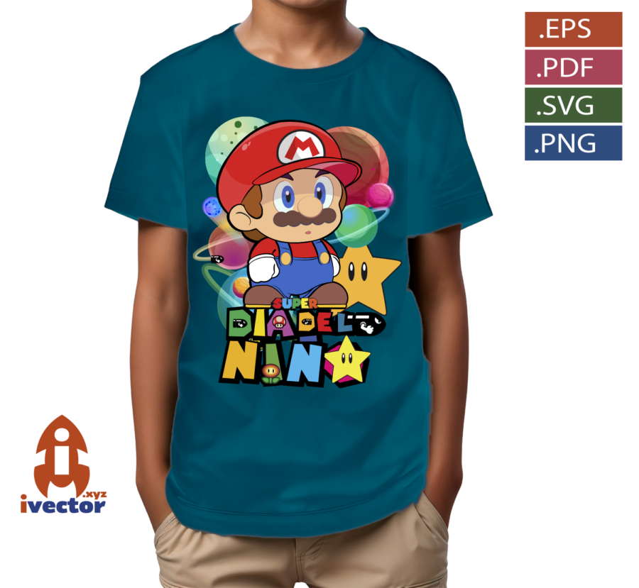 SUPER-MARIO-BROS-DIA-DEL-NINO-VECTOR-EDITABLE_P2 SUPER MARIO BROS DIA DEL NIÑO VECTOR EDITABLE