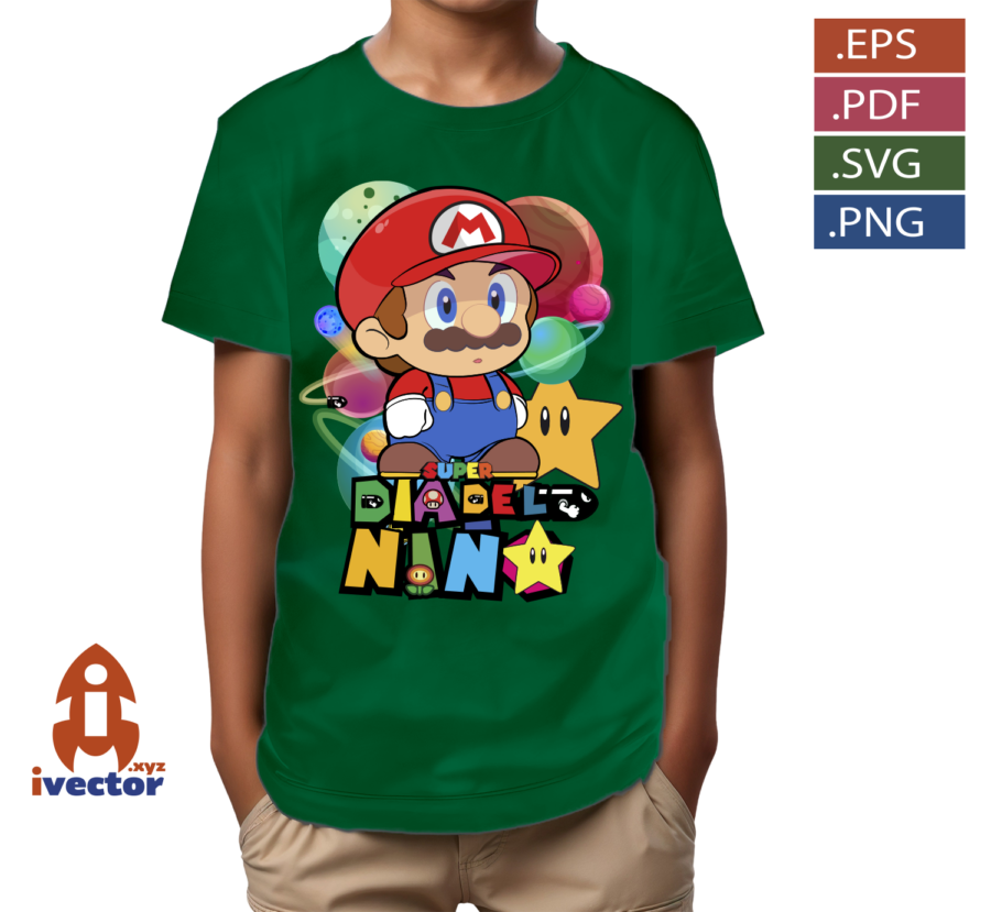 SUPER-MARIO-BROS-DIA-DEL-NINO-VECTOR-EDITABLE_P5 SUPER MARIO BROS DIA DEL NIÑO VECTOR EDITABLE