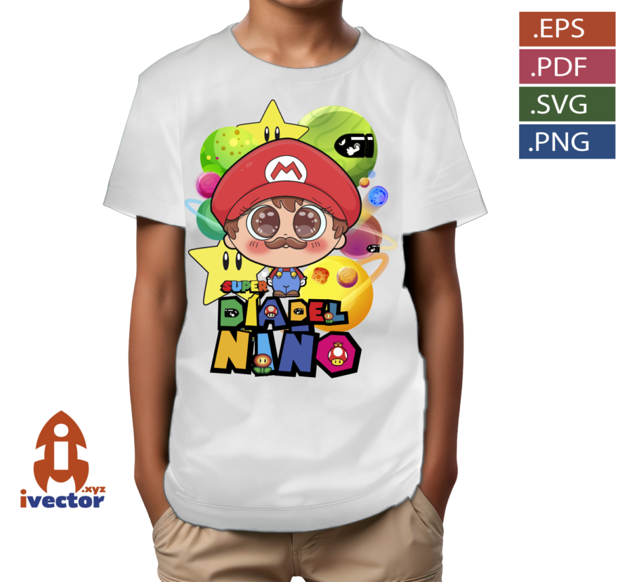 SUPER-MARIO-BROS-FUNKO-VECTOR-EDITABLE_p1 SUPER MARIO BROS FUNKO VECTOR EDITABLE