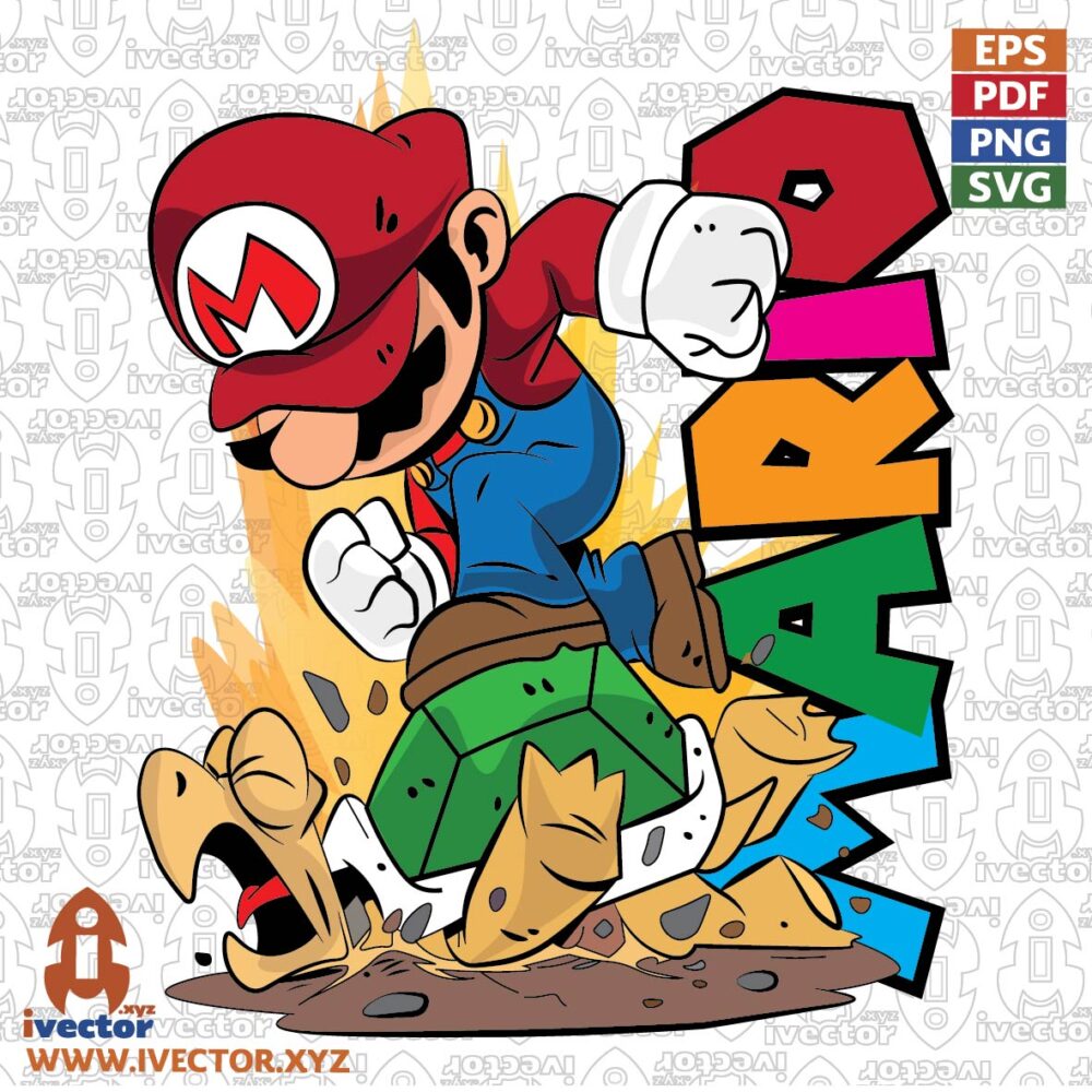 SUPER-MARIO-BROS-HONGO-VECTOR VECTORES Y RECURSOS