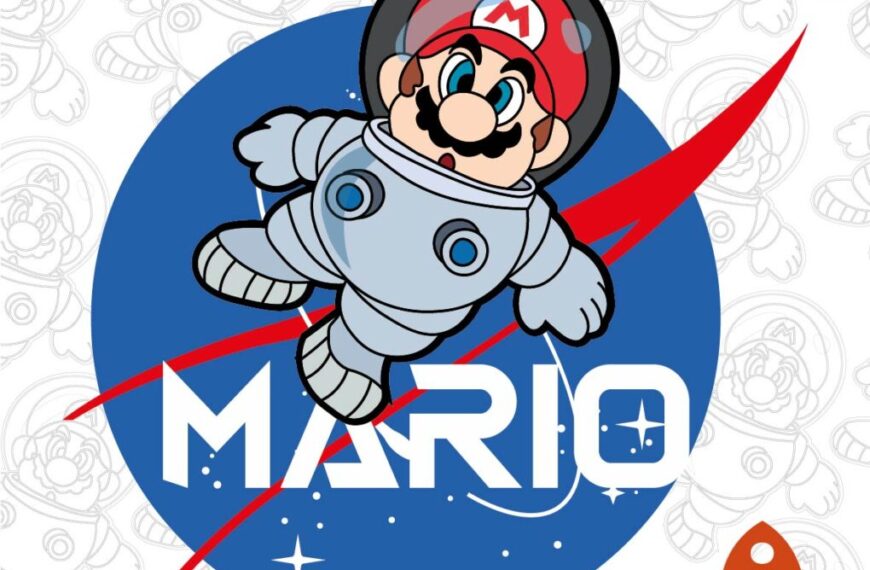 SUPER MARIO BROS NASA VECTOR EDITABLE EPS PDF VECTOR