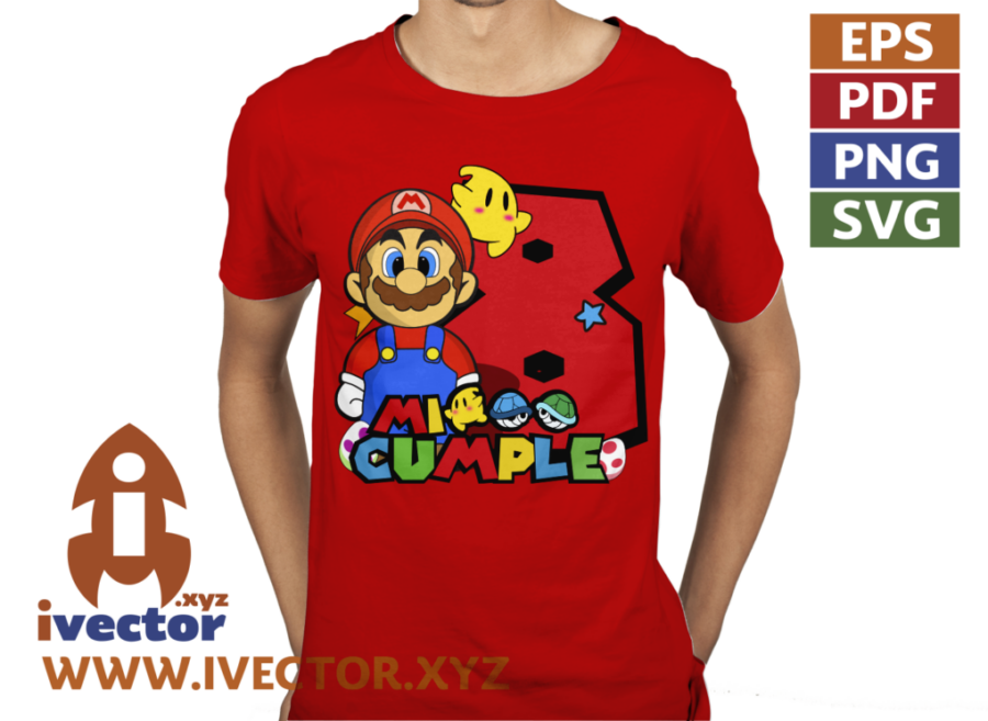 SUPER-MARIO-BROS-VECTOR-CUMPLEANOS-RECURSOS_P3 SUPER MARIO BROS VECTOR CUMPLEAÑOS RECURSOS
