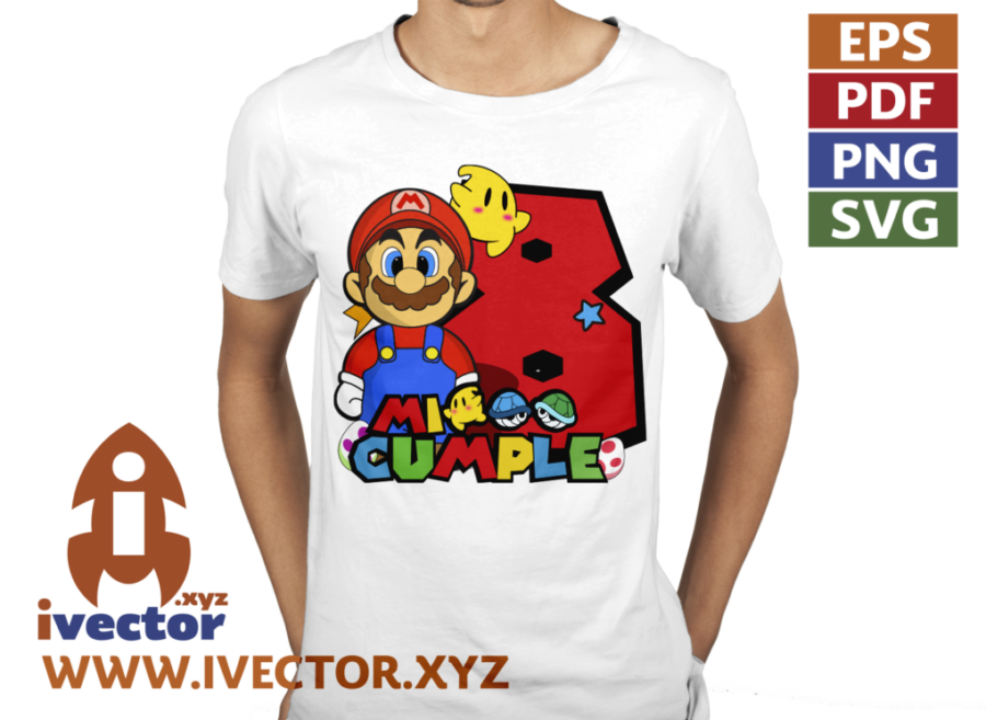 SUPER-MARIO-BROS-VECTOR-CUMPLEANOS-RECURSOS_P4 SUPER MARIO BROS VECTOR CUMPLEAÑOS RECURSOS
