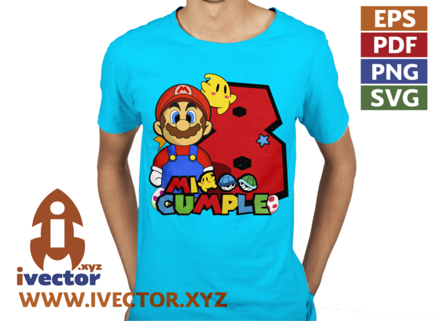 SUPER-MARIO-BROS-VECTOR-CUMPLEANOS-RECURSOS_P5 SUPER MARIO BROS VECTOR CUMPLEAÑOS RECURSOS