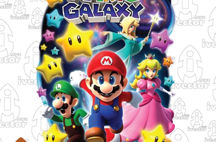 SUPER MARIO GALAXY IMAGEN PNG ALTA CALIDAD