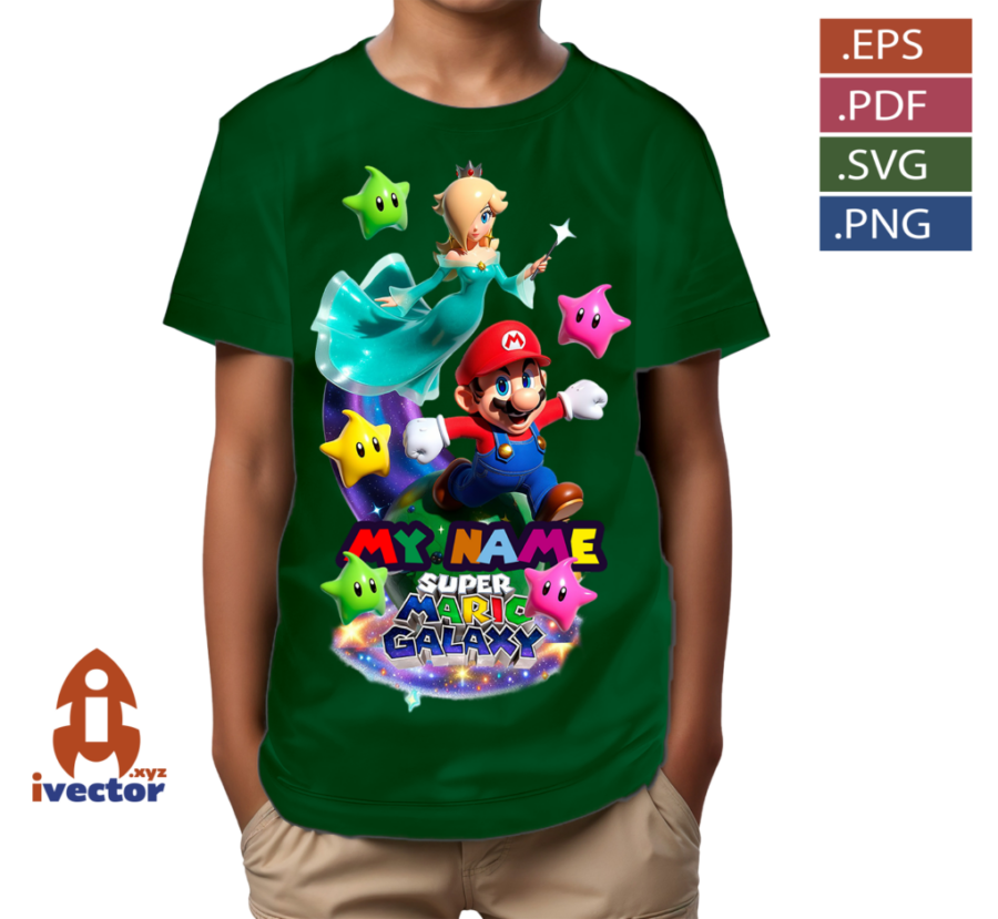 SUPER-MARIO-GALAXY-PSD-EDITABLE-P1 SUPER MARIO GALAXY PSD EDITABLE P1