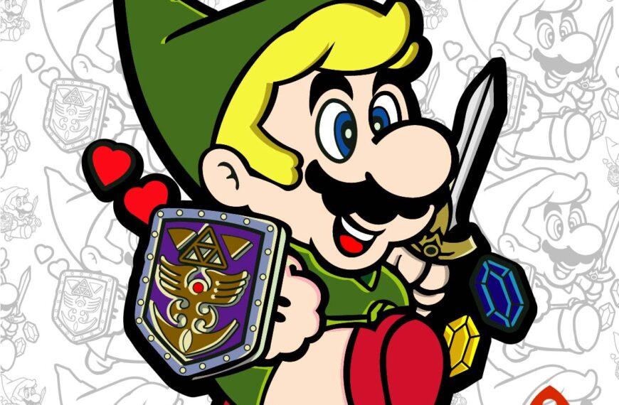 SUPER MARIO LINK VECTOR EDITABLE EPS PDF