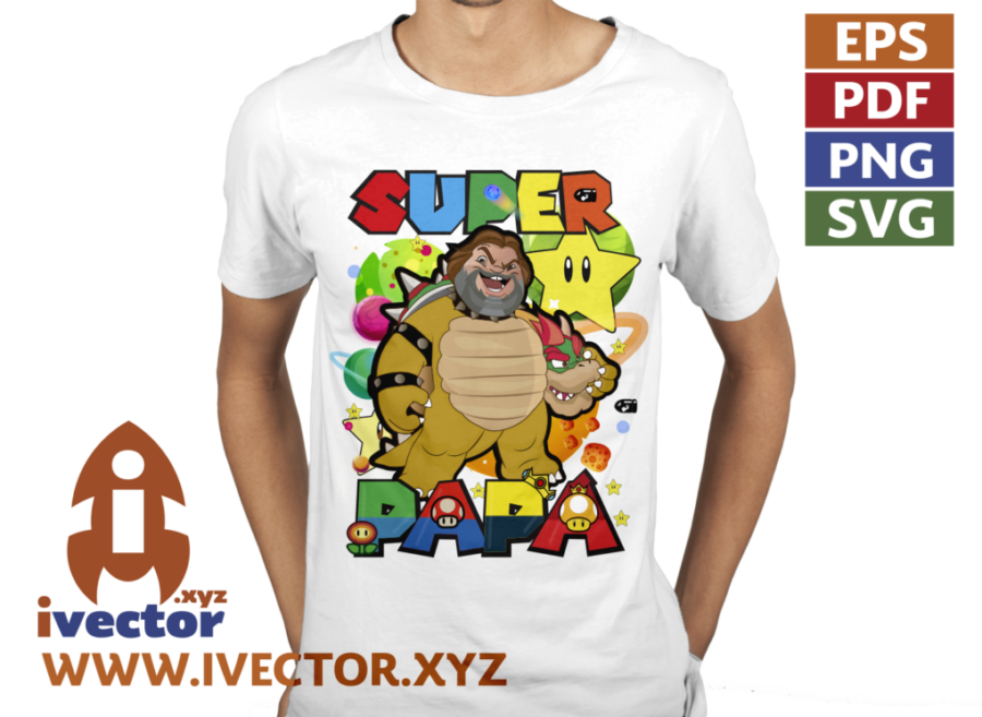 SUPER-PAPA-JACK-BLACK-SUPER-MARIO-VECTOR-EDITABLE_P5 SUPER PAPÁ JACK BLACK SUPER MARIO VECTOR EDITABLE