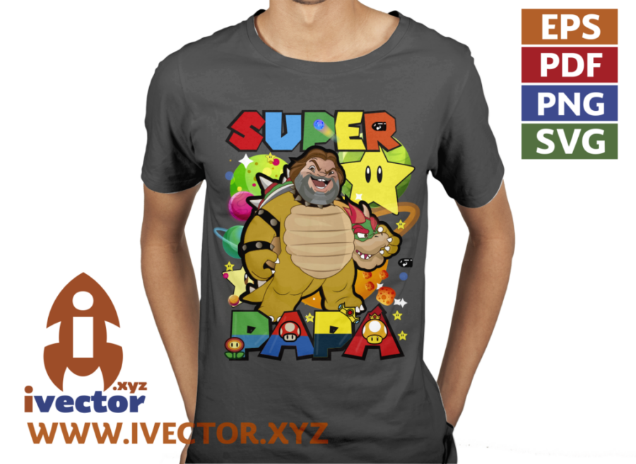 SUPER-PAPA-JACK-BLACK-SUPER-MARIO-VECTOR-EDITABLE_P6 SUPER PAPÁ JACK BLACK SUPER MARIO VECTOR EDITABLE