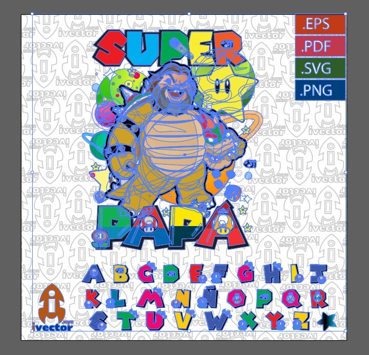 SUPER-PAPA-JACK-BLACK-SUPER-MARIO-VECTOR-EDITABLE_P7 SUPER PAPÁ JACK BLACK SUPER MARIO VECTOR EDITABLE