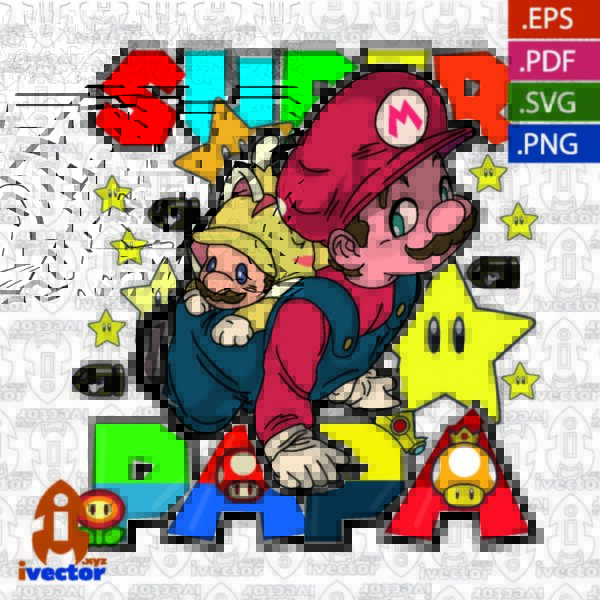SUPER-PAPA-MARIO-BROS-BEBE-EDITABLE-EPS-PDF-01-1-600x600 Ivector - Recursos Ilimitados DTF
