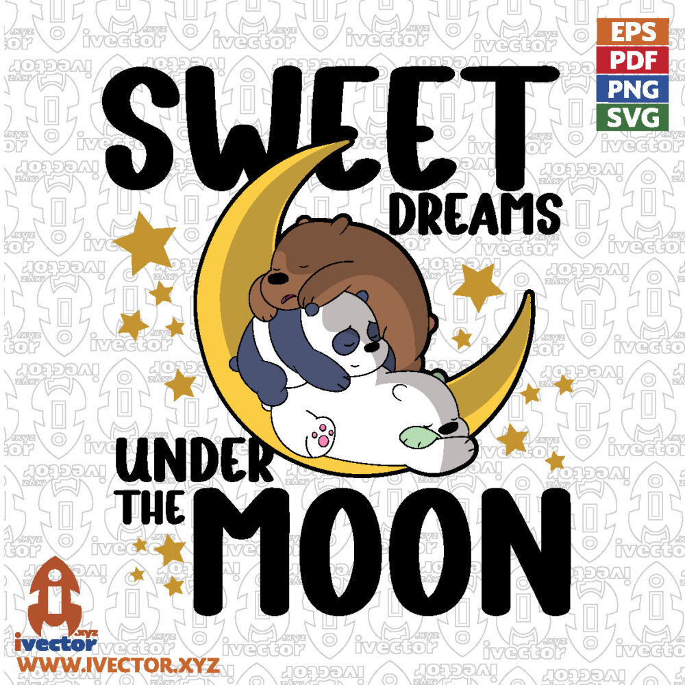 SWEET-DREAMS-UNDER-THE-MOON-VECTOR-OSOS_Mesa-de-trabajo-1 VECTORES Y RECURSOS