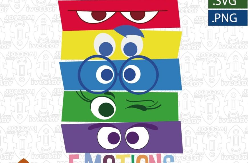 SWEET EMOTION INTENSAMENTE VECTOR EDITABLE