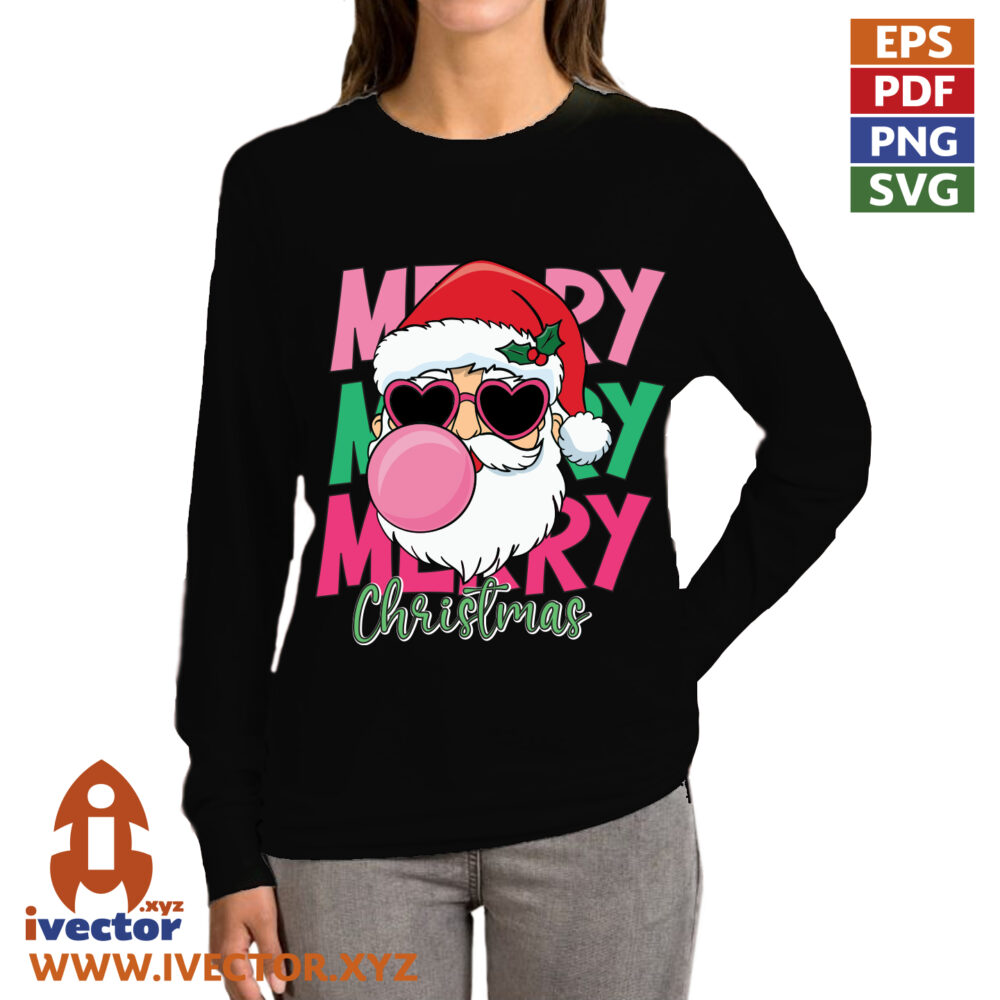 Santa-Claus-Christmas-SVG-PNG-Merry-Christmas-Design-Festive-Santa-Graphic-02 Santa Claus Christmas SVG PNG | Merry Christmas Design | Festive Santa Graphic