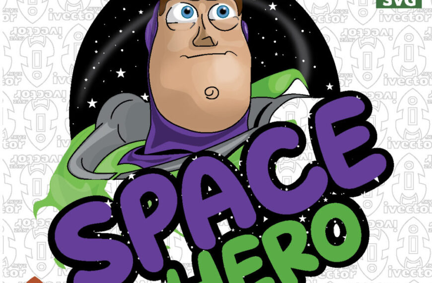 Space Hero – Cosmic Adventure Vector