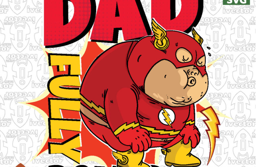 Super Dad Speed – Father’s Day T-Shirt Vector Design