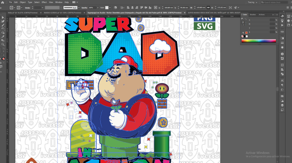 Superpapa-en-Accion-Vector-Divertido-para-Estampado-y-Regalo-del-Dia-del-Padre_Mesa-de-trabajo-2 Superpapá en Acción: Vector Divertido para Estampado y Regalo del Día del Padre