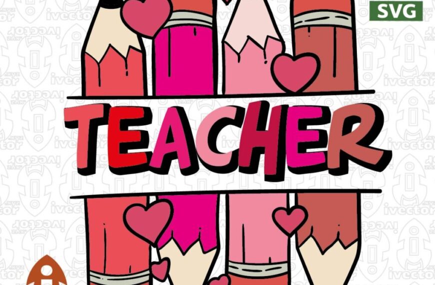 TEACHER NAME LAPICES VECTOR EDITABLE