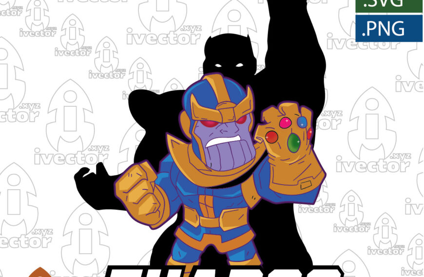 THANOS AVENGERS VECTOR EPS PDF