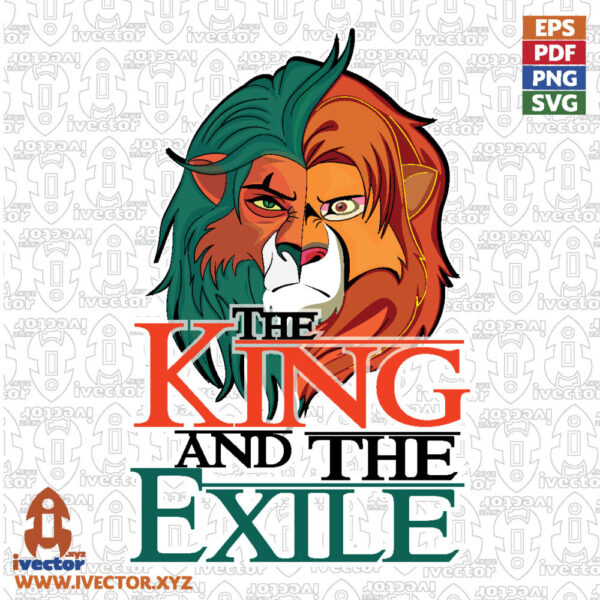 THE-KING-AND-THE-EXILE_Mesa-de-trabajo-1-600x600 Vectores completamente editables