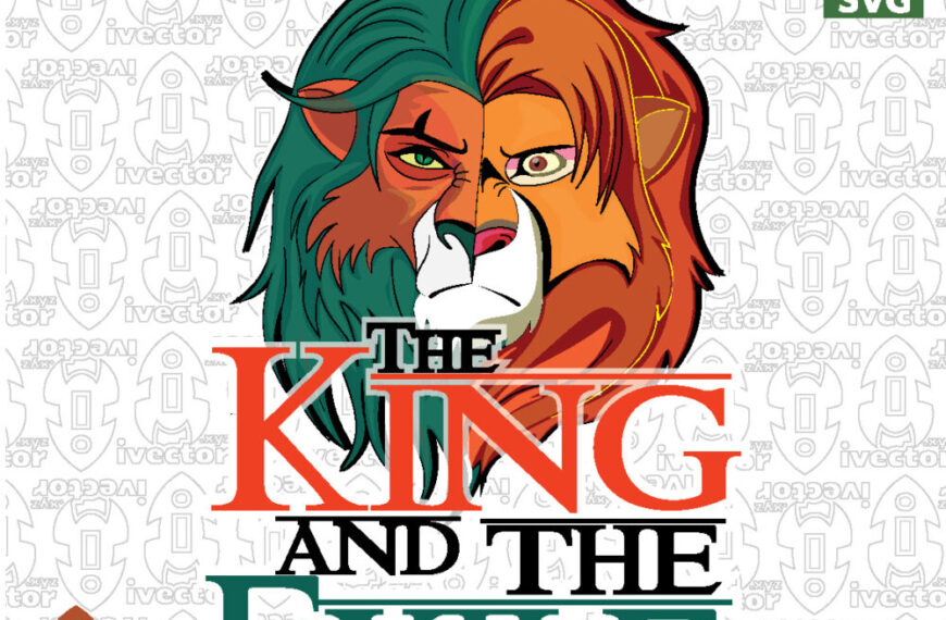 Mufasa and Scar Rey León EPS PDFVector Art León Dual: Diseño Inspirado en la Rivalidad entre Luz y OscuridadMufasa and Scar Rey León EPS PDF