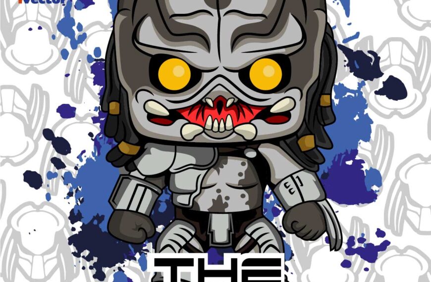 THE PREDATOR VECTOR EDITABLE EPS PDF TERROR