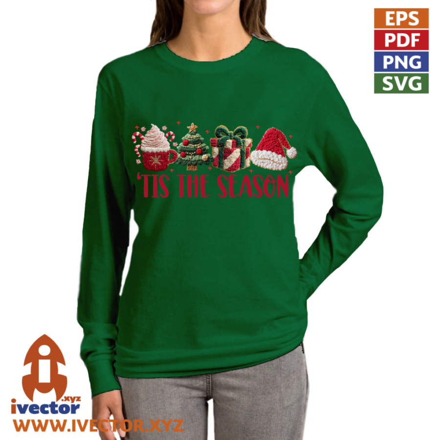 TIS-THE-SEASON-CROCHET-PNG-ALTA-CALIDAD-p1 TIS THE SEASON CROCHET PNG ALTA CALIDAD