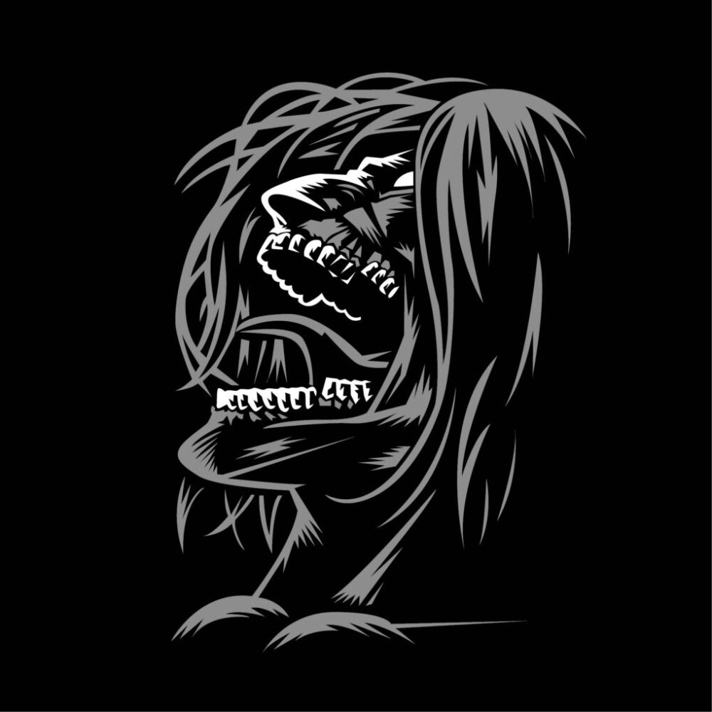 TITAN SCREAM SHINGUEKI NO KIOYI VECTOR ANIME