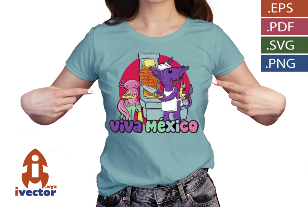 TLACUACHE-AJOLOTE-TACOS-VECTOR-MEXICANOp6 TLACUACHE AJOLOTE TACOS VECTOR