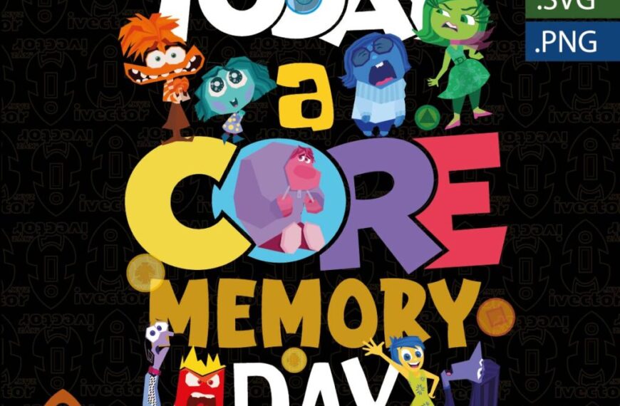 TODAY A CORE MEMORY DAY INTENSAMENTE VECTOR