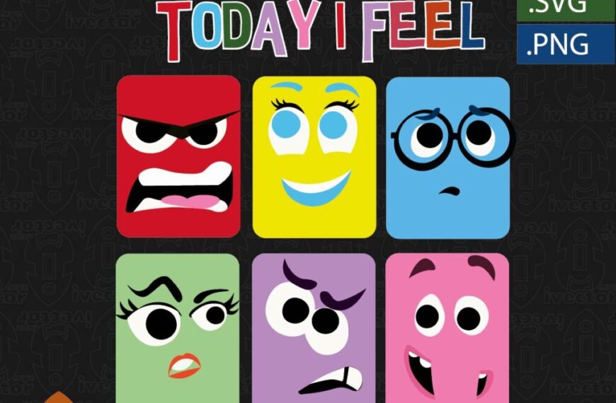 TODAY I FEEL VECTOR EDITABLE EPS PDF VECTOR EDITABLE