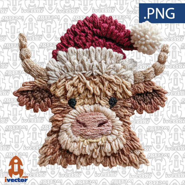 TORO-GORRO-NAVIDENO-CROCHET-PNG-ALTA-CALIDAD-600x600 Ivector - Recursos Ilimitados DTF