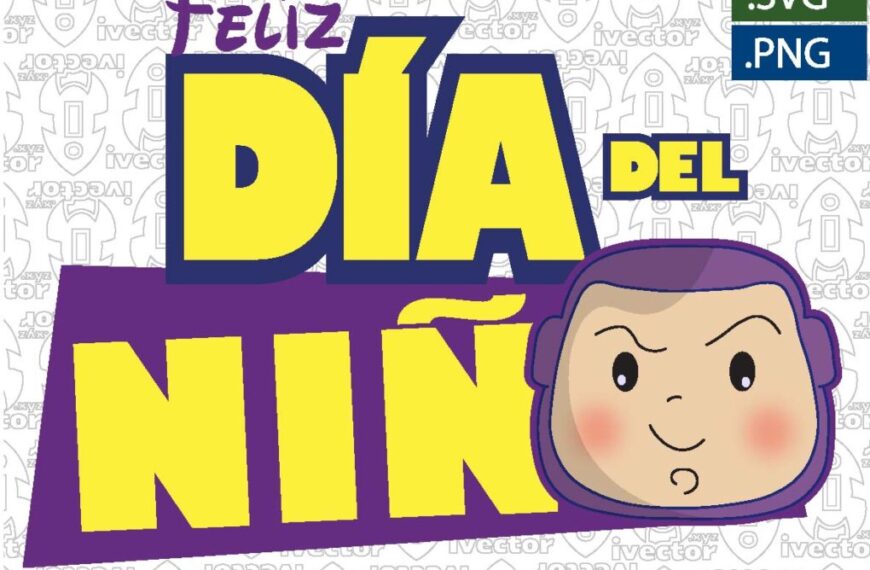 TOY STORY DIA DEL NIÑO BUZZ VECTOR