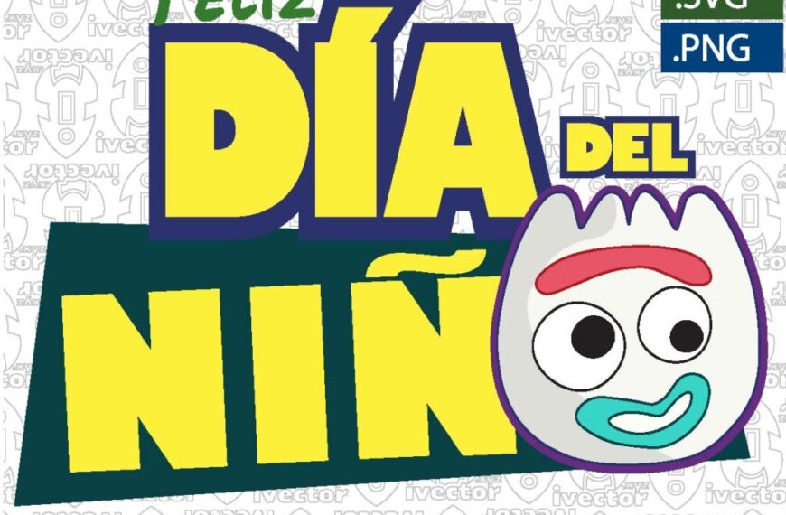 TOY STORY DIA DEL NIÑO FORKY VECTOR