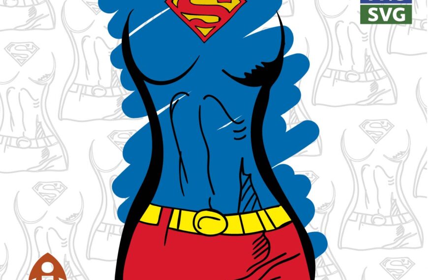 TRAJE SUPER WOMAN VECTOR EDITABLE EPS PDF SVG