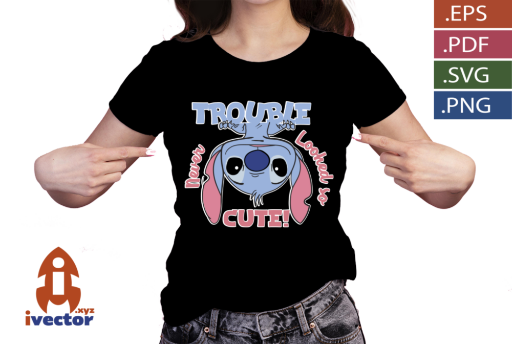 TROUBLE-CUT-STITCH-VECTOR-EDITABLE_p1 TROUBLE CUTE STITCH VECTOR EDITABL1