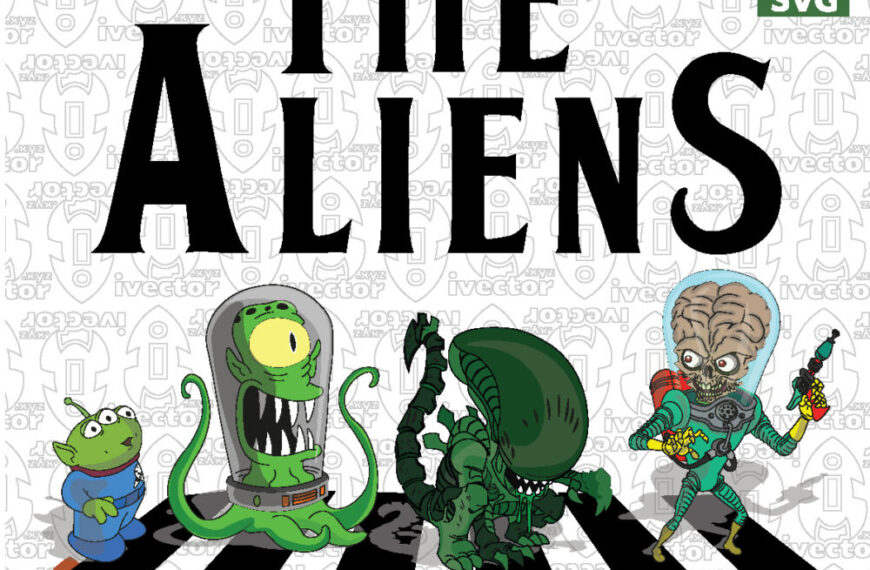The Aliens SVG Bundle | Pack de Alienígenas en Vector para Cricut y Sublimación