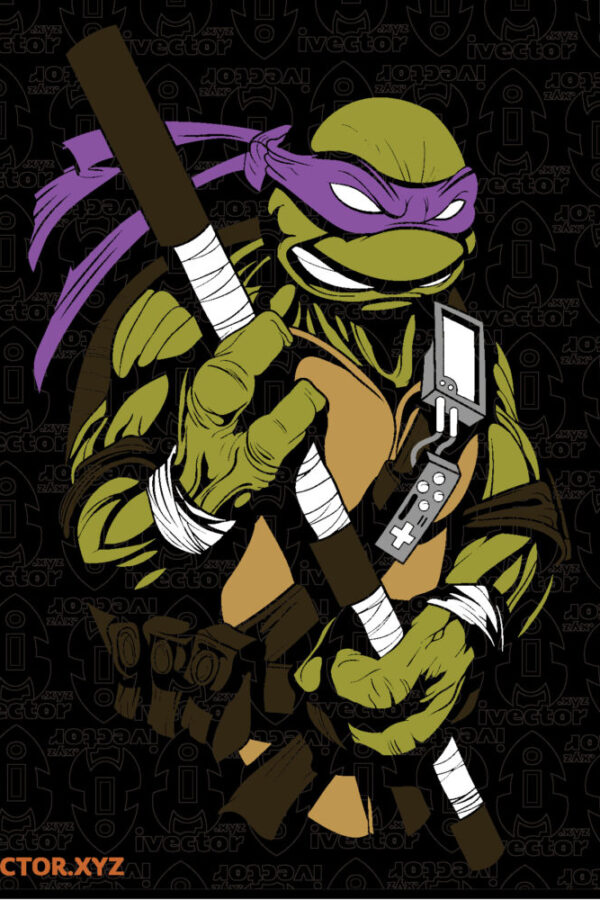 Tortuga-Ninja-Guerrera-con-Espadas-y-Equipo-de-Combate-–-Ilustracion-Vectorial-01-600x900 VECTORES Y RECURSOS
