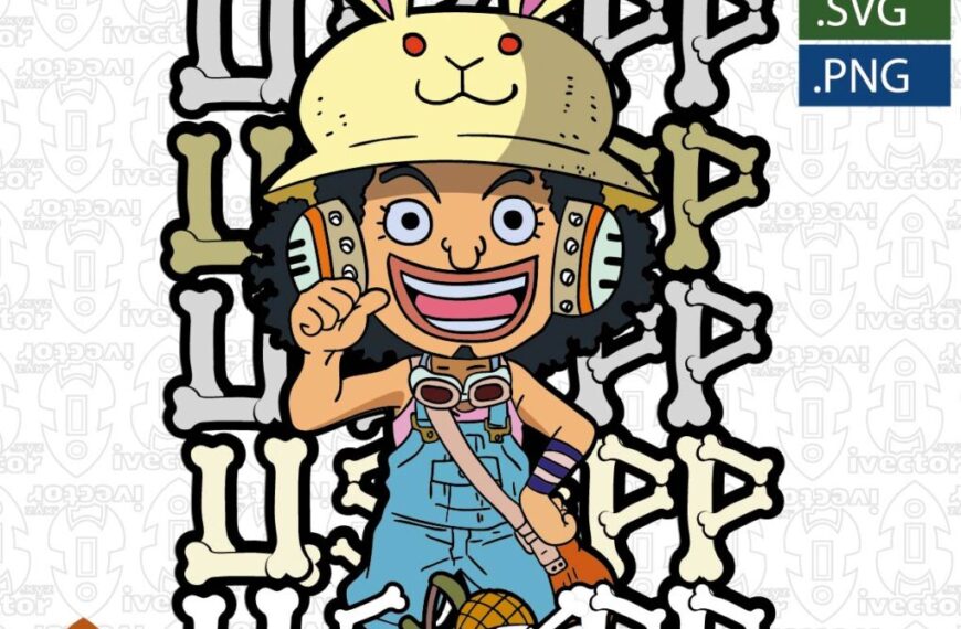 USOPP VECTOR EDITABLE EPS PDF ONE PIECE