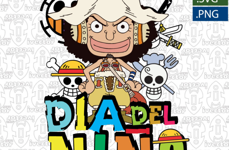 USSOP ONE PIECE HAPPY DAY VECTOR EDITABLE