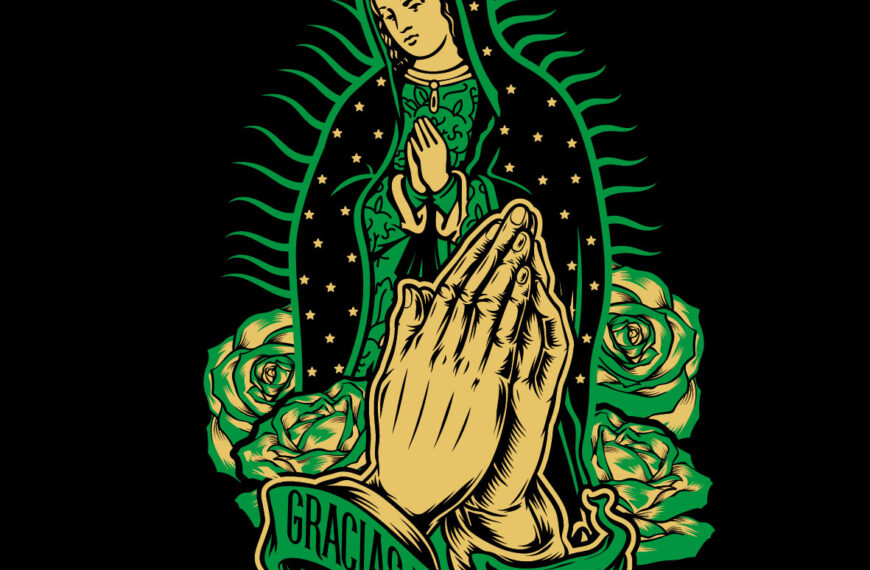 VECTOR VIRGEN DE GUADALUPE VECTOR EDITABLE EPS PDF