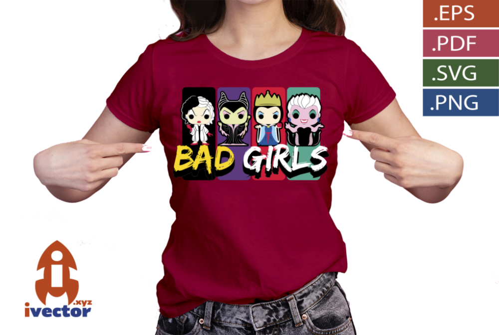 VILLANAS-BAD-GIRLS-DISNEY-EDITABLE_V2 VILLANAS BAD GIRLS DISNEY EDITABLE
