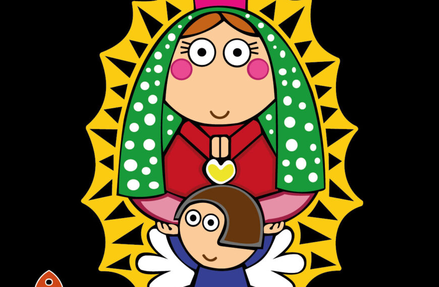 VIRGEN DE GUADALUPE OJITOS VECTOR EDITABLE EPS GUADALUPANA