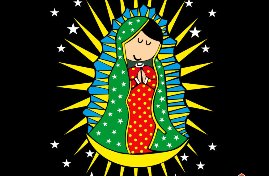 VIRGEN DE GUADALUPE VECTOR DIBUJO EDITABLE EPS PDF COLORES