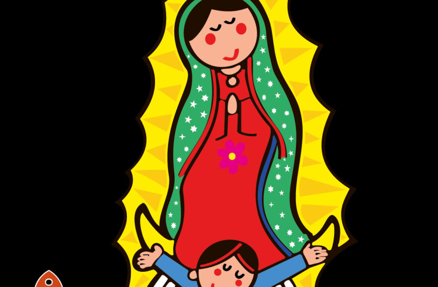 VIRGEN GUADALUPANA VECTOR EDITABLE EPS PDF