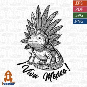 VIVA-MEXICO-AJOLOTE-VECTOR-EDITABLE-01-300x300 VECTORES Y RECURSOS